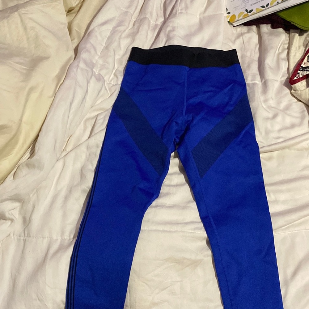 Fabletics blue leggings size medium brand new